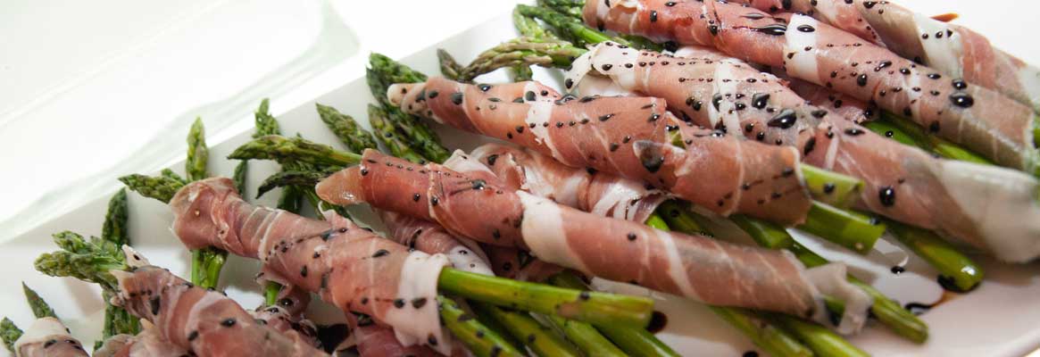 Delicious catering options for our Milestone Celebration events